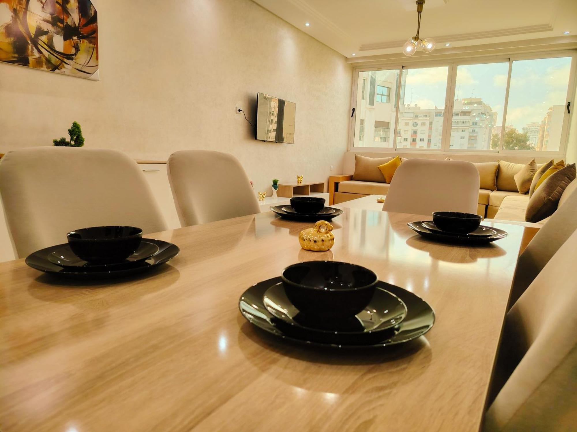 Nouveau Appartement Prestige Avec Vue Paronamique Tánger Exterior foto
