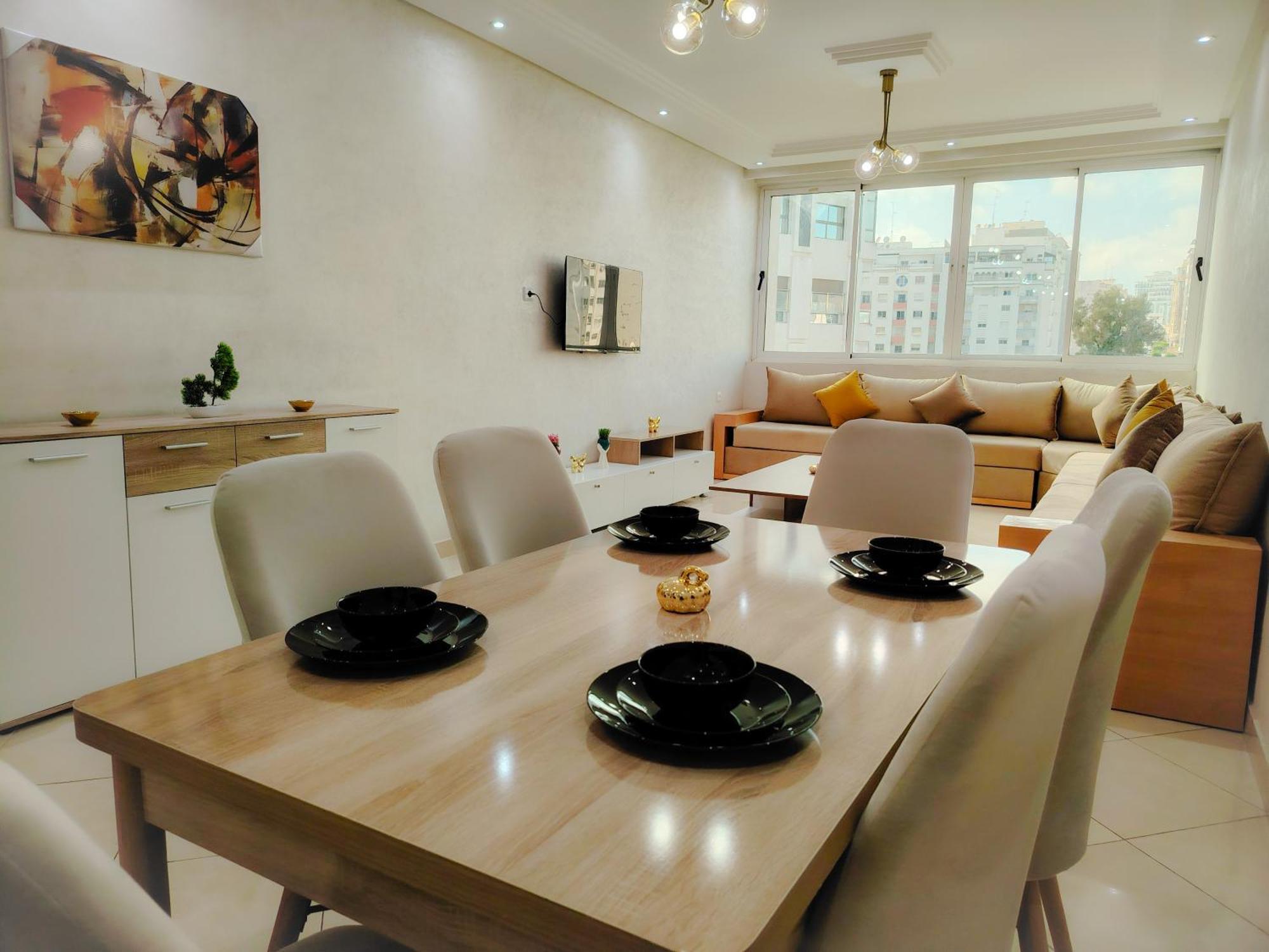 Nouveau Appartement Prestige Avec Vue Paronamique Tánger Exterior foto