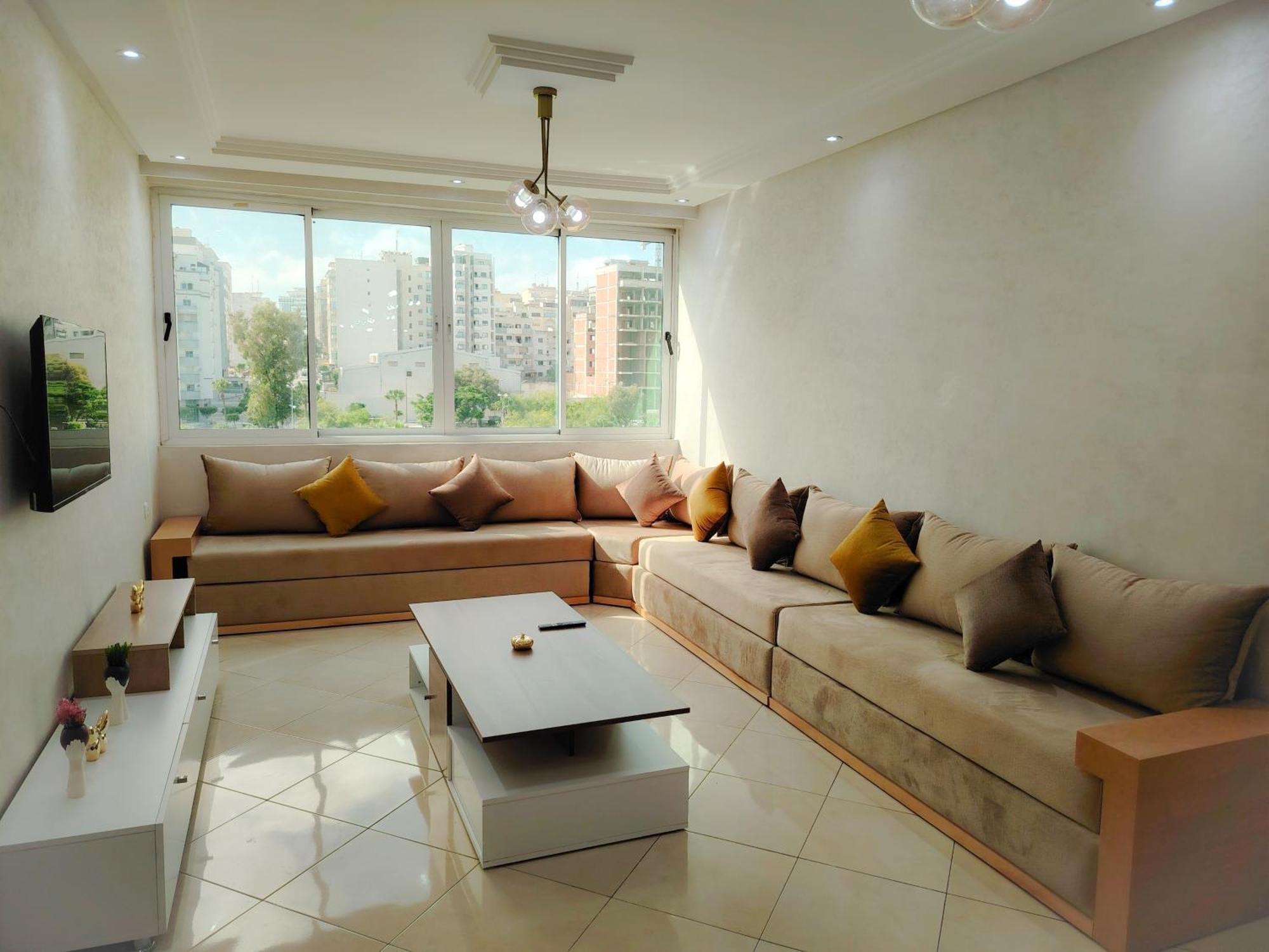 Nouveau Appartement Prestige Avec Vue Paronamique Tánger Exterior foto